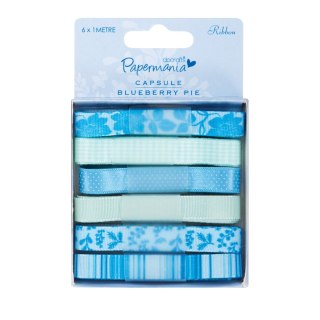 Tasiemka Docrafts Papermania tasiemki capsule blueberry (pma3671107)