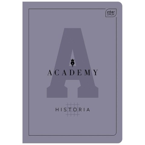 Zeszyt tematyczny Interdruk ACADEMY A5 60k. 90g krata (ZE60#HISACA)