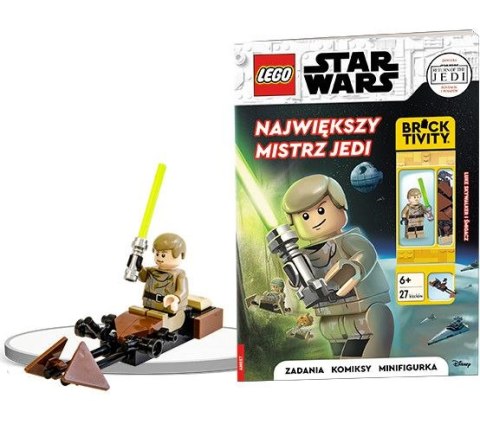 Książeczka edukacyjna Ameet LEGO® Star Wars™. Największy Mistrz Jedi! LNC 6312 P1