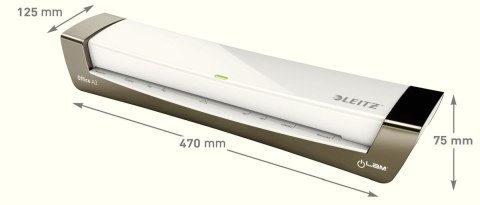 Laminator Leitz iLAM Office A3 srebrny (72530084)