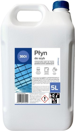 Płyn do mycia szyb 360 Pro 5000ml