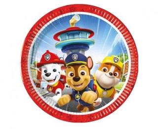 Talerz jednorazowy Godan Paw Patrol Rescue Heroes, next generation śr. 200mm 8 szt (95596)