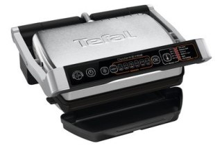 Grill elektryczny Tefal OptiGrill+ Initial GC 706D34 (składany; 1800W; kolor srebrny)