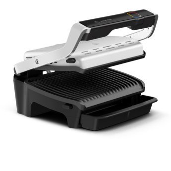 Grill elektryczny Tefal Optigrill Elite GC750D30 (Tradycyjny z płytą; 2000W; kolor srebrny)