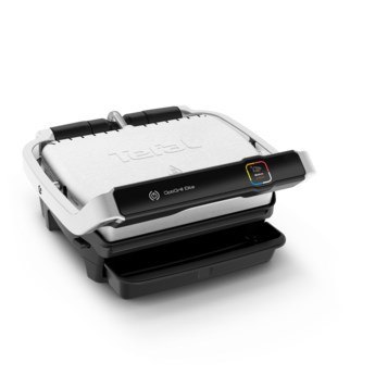 Grill elektryczny Tefal Optigrill Elite GC750D30 (Tradycyjny z płytą; 2000W; kolor srebrny)