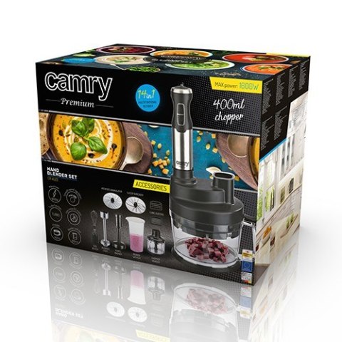 Blender ręczny Adler CR 4623 (1600W; kolor czarny)