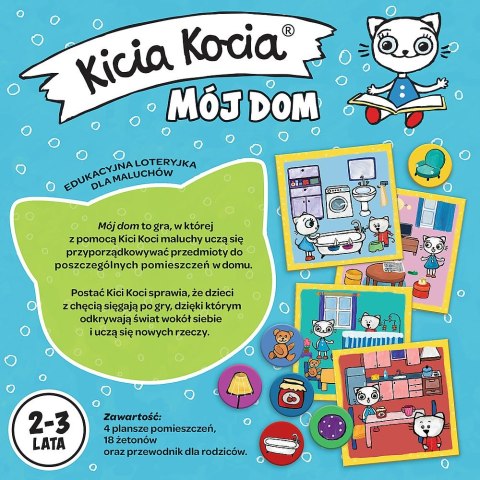 Gra edukacyjna Trefl Kicia Kocia Mój Dom Mó dom (02055)