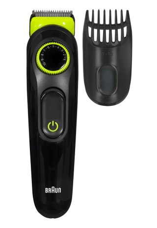 Trymer do brody BRAUN BeardTrimmer 3 BT3323 Bezprzewodowy Czarny/Zielony