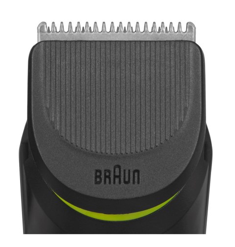 Trymer do brody BRAUN BeardTrimmer 3 BT3323 Bezprzewodowy Czarny/Zielony