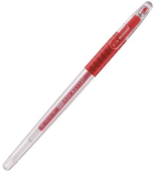 Długopis żelowy Monami żelowy JELLER PEN 502 czerwony 0,7mm (160-2424)