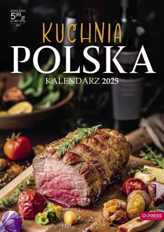 Kalendarz ścienny A4 Press KUCHNIA POLSKA A4 (5904830713428)