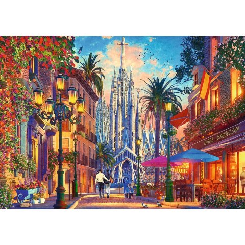 Puzzle Trefl Barcelona, Hiszpania 1000 el. (10793)