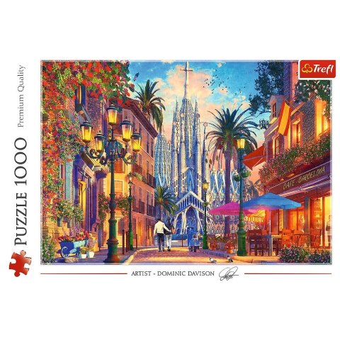 Puzzle Trefl Barcelona, Hiszpania 1000 el. (10793)