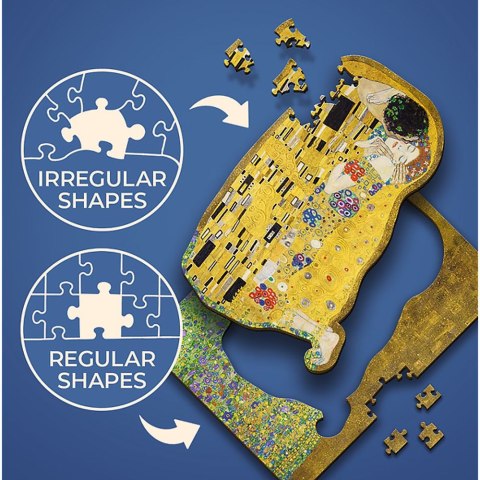 Puzzle Trefl Drewniane Pocałunek - Gustav Klimt (20247)