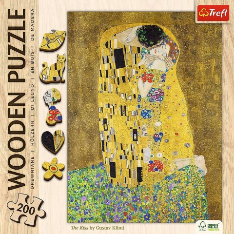 Puzzle Trefl Drewniane Pocałunek - Gustav Klimt (20247)