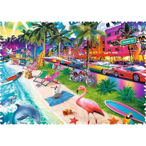 Puzzle Trefl Plaża w Miami 600 el. (11132)