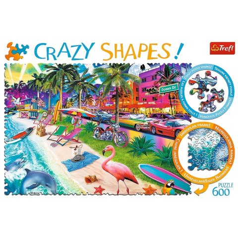 Puzzle Trefl Plaża w Miami 600 el. (11132)