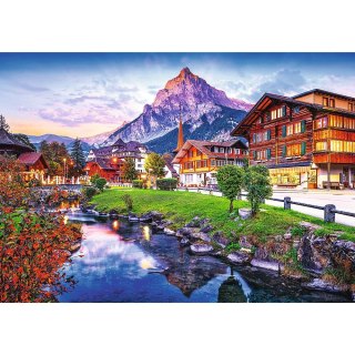 Puzzle Trefl Premium Plus Alpejskie miasteczko 1000 el. (10854)