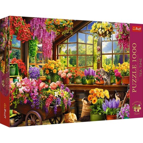 Puzzle Trefl Premium Plus Przygotowania do wiosny 1000 el. (10840)