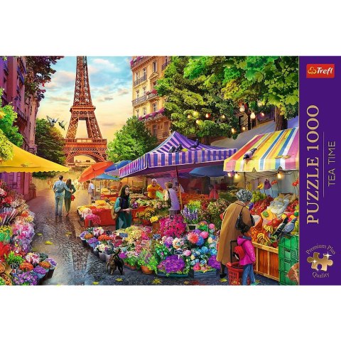 Puzzle Trefl Premium Plus Targ kwiatowy 1000 el. (10799)