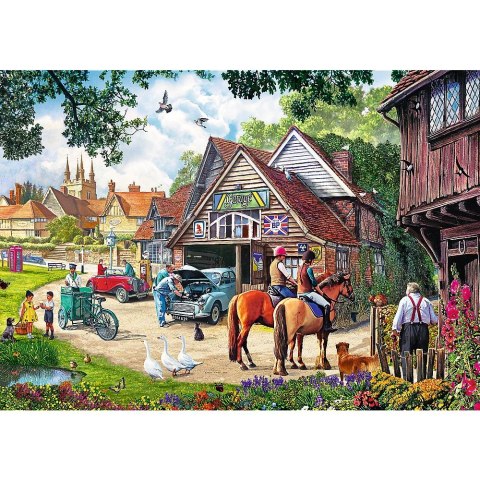 Puzzle Trefl Sielankowe życie 2x500 el. (37494)