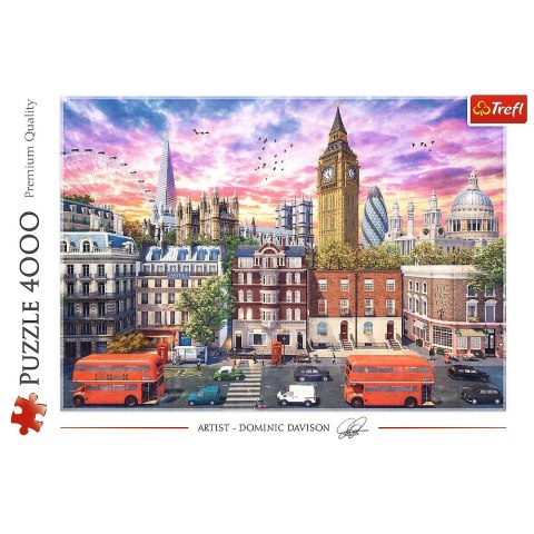 Puzzle Trefl Spacer po londynie (45010)