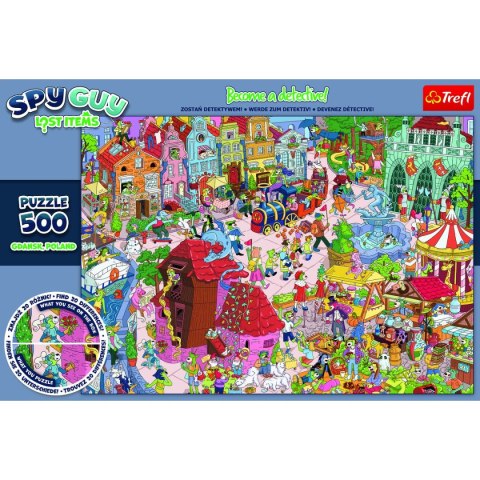 Puzzle Trefl Spy Guy Lost Items: Gdansk 500 el. (37479)