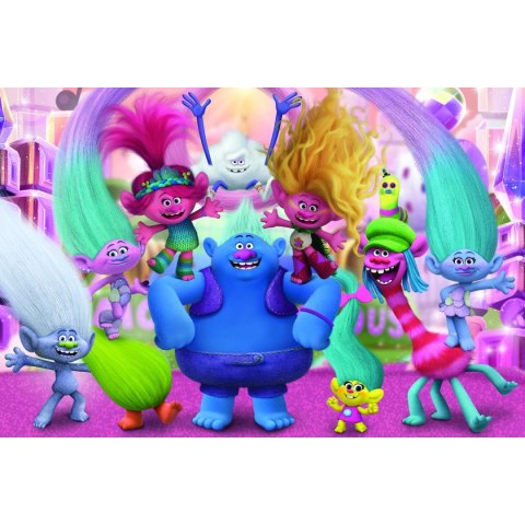 Puzzle Trefl Universal Trolls 3 W świecie Trolli 24 el. (14359)