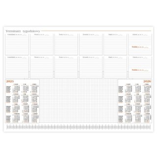 Kalendarz biurkowy Lucrum 470mm x 370mm (BF4)
