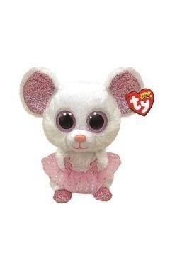 Pluszak Ty Beanie Boos Nina - Biała ballerina mysz [mm:] 240 (TY36488)