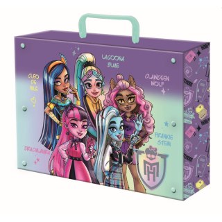 Teczka kartonowa na zatrzask XL Monster High A4 mix Unipap