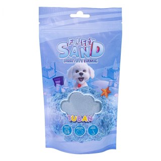 Piasek kinetyczny Tuban Fluffy Sand puszysty piasek niebieski