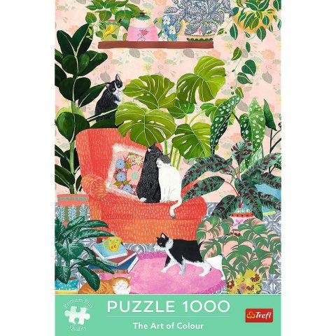 Puzzle Trefl The Art of Colour Premium Plus Nie ma to jak w domu 1000 el. (10892)