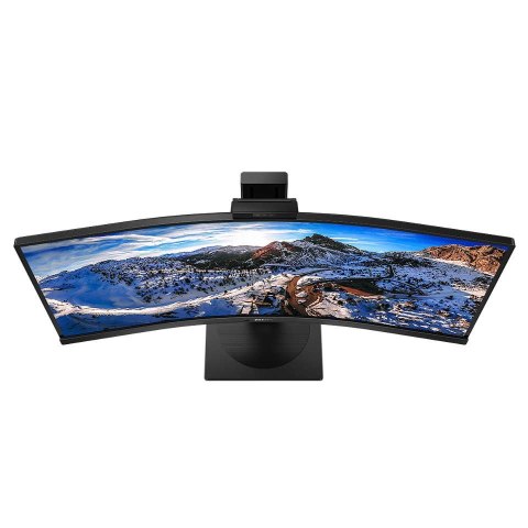 Monitor 346P1CRH 34 cale VA Curved HDMI DP USB-C Kamera