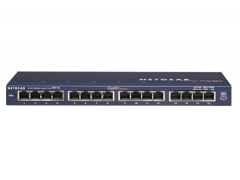 Switch Unmanaged Plus 16xGE - GS116GE