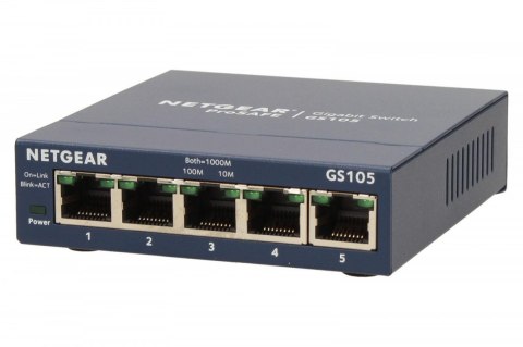 Switch Unmanaged Plus 5xGE - GS105GE