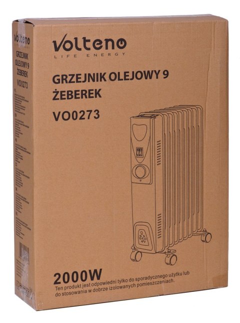 GRZEJNIK OLEJOWY 9-ŻEBEREK 2000W VO0273