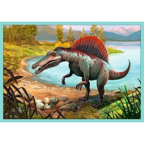 Puzzle Trefl W świecie Dinozaurów 10w1 el. (90390)