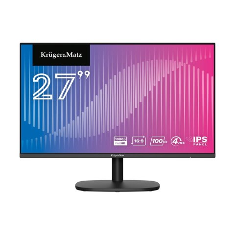 Kruger& Matz KM0199-M27 LED display 68,6 cm (27") 1920 x 1200 px Czarny