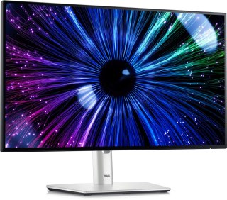 DELL UltraSharp U2424HE monitor komputerowy 60,5 cm (23.8") 1920 x 1080 px Full HD LCD Czarny, Srebrny