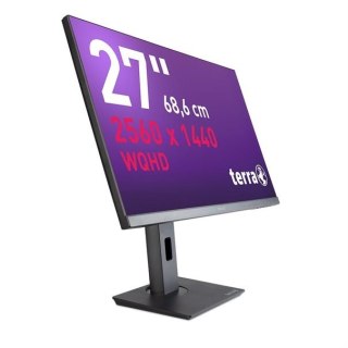 Wortmann AG TERRA 3030223 monitor komputerowy 68,6 cm (27") 2560 x 1440 px Wide Quad HD LCD Czarny