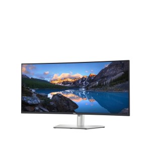 DELL UltraSharp U3824DW LED display 95,2 cm (37.5") 3840 x 1600 px Wide Quad HD+ LCD Czarny, Srebrny