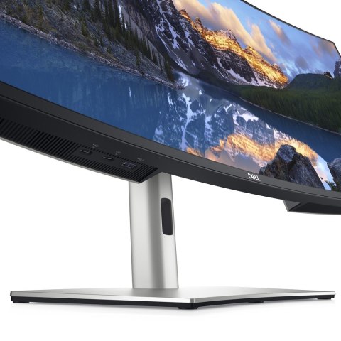 DELL UltraSharp U3824DW LED display 95,2 cm (37.5") 3840 x 1600 px Wide Quad HD+ LCD Czarny, Srebrny