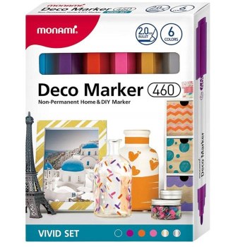 Marker permanentny Monami Deco Marker 460 (2080001502)