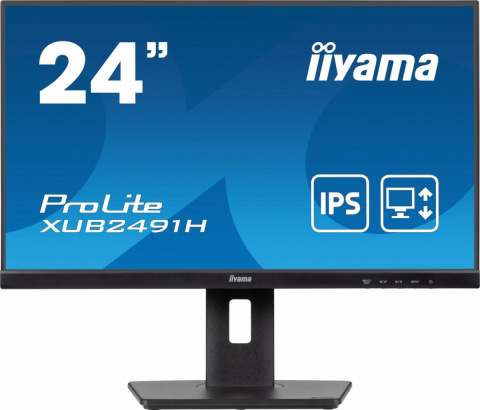 Monitor iiyama 24" XUB2491H-B1 IPS, HDMI, DP, 2x2W, HAS, Pivot