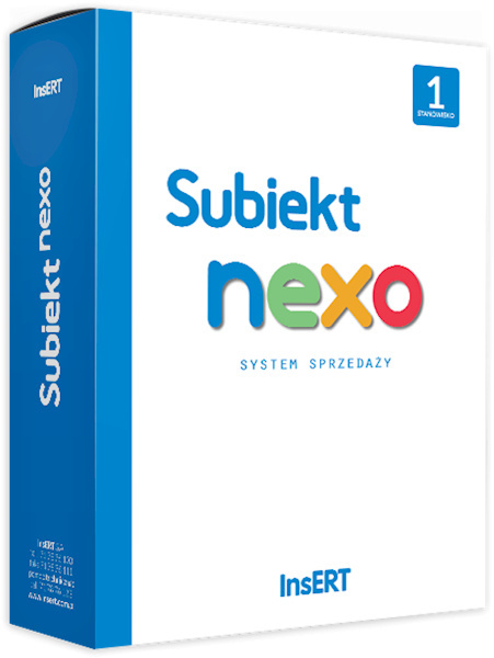 Insert Subiekt nexo 1 stanowisko