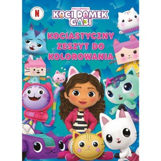 Kolorowanka Trefl Gabby Koci Domek Gabi. Kociastyczny zeszyt do kolorowania (Ks79791)