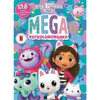 Kolorowanka Trefl Gabby Koci Domek Gabi. Mega KOTkolorowanka (Ks79790)