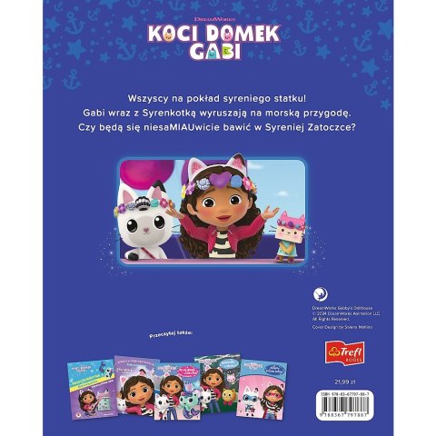 Kolorowanka Trefl Gabby Koci Domek Gabi. Statek Syrenkotki (Ks79788)