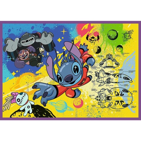 Puzzle Trefl Lilo I Stitch 4x250 el. (13311)